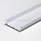 Белый матовый ручка-профиль gola c-образная, 4000мм, белый матовый