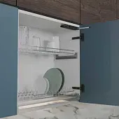 Газлифты, механизмы JET механизм открывания фасада от нажатия  jet touch, нагрузка до 20 кг черный, mini