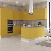 Коллекция Velluto giallo kashmir supermatt, мебельный фасад рехау velluto 20мм (кв.м.)