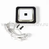 Светильники светильник pan light 12v, 7,5х7,5мм, 3w, 4000к, черный