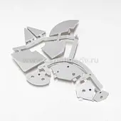 Бортики для столешниц 113, 118, TwinC, Mini plus, Generics комплект заглушек premium line, серый
