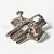 Петли мебельные Hettich (Германия) планка крестовая sensys, intermat, d1.5, 37x32мм 