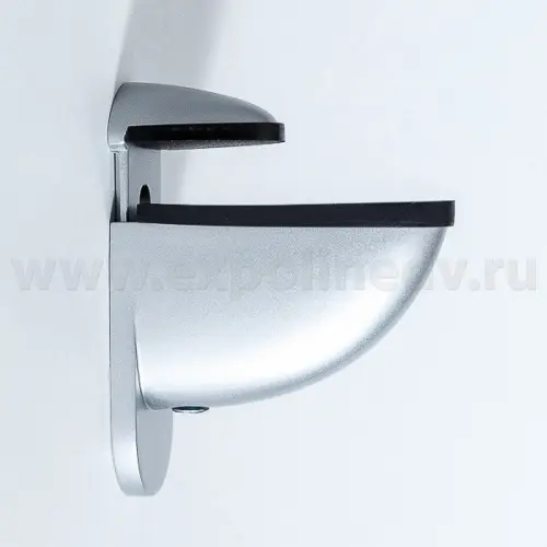 Полкодержатели полкодержатель декоративный 301, матовый хром (2шт) 