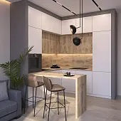 Под заказ столешница spring wood, slotex kapso 1u 40, 600, 4200