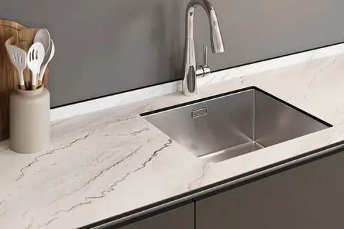 Компакт-плита SLOTEX компакт-плита azurita white (градиентный декор), slotex 12, 1320, 3050