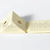 Мебельные уголки уголок монтажный, обливной дуб, пластик