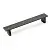 Ручки мебельные Metakor ручка мебельная bench, 128мм, чугун