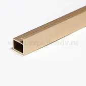 Профиль для стекла профиль-ручка mf 31, 2850мм, золото браш new