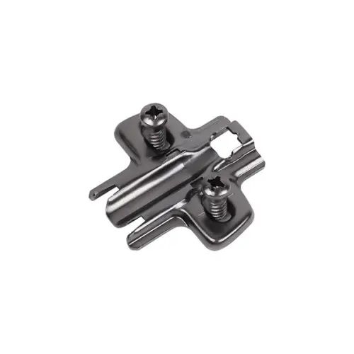 Петли мебельные Hettich (Германия) монтажная планка для sensys/intermat d1,5, евровинты, черный обсидиан