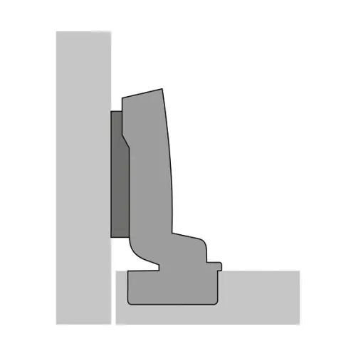 Петли мебельные Hettich (Германия) петля hettich sensys угол 110° для тонких фасадов от 10мм, вкладная, с доводчиком