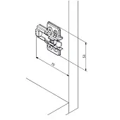 Петли мебельные Samsung IREX (Корея) петля samsung irex накладная 165°, с доводчиком (крокодил), с мп