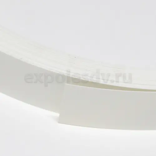 Кромка ПВХ / ABS кромка, белый гладкий 1010f 0,8, 19мм