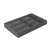 Кухонные органайзеры Hettich кухонный органайзер orgatray 470, гл. 473мм, шир. 324мм, антрацит