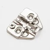 Петли мебельные DTC монтажная планка dtc pivot-pro, h=2мм, click-on 3d