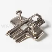 Петли мебельные Hettich (Германия) крестовая ответная планка "hettich direct" для sensys/intermat, lr37, d1.5
