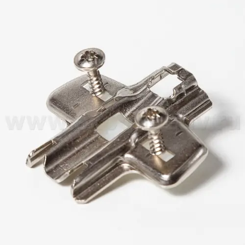 Петли мебельные Hettich (Германия) крестовая ответная планка "hettich direct" для sensys/intermat, lr37, d1.5