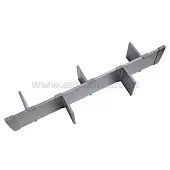 Кухонные органайзеры Hettich кухонный разделитель orgastore 820 для atira, гл. 470мм, в базу на 900мм, серый