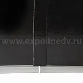 Цоколь кухонный чёрный глянец заглушка для цоколя 100 мм соединительный элемент (18802861001)