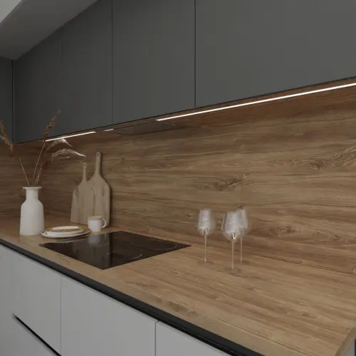 Стеновая панель ДСП FORM&STYLE стеновая панель дуб крымский, form&style 4100х655х6 мм