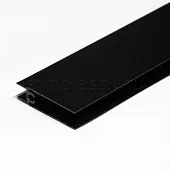 L-образный пгн профиль гориз. нижний 5800мм черный new