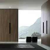 Ручки мебельные разные ручка мебельная flat 704, 2x320мм, матовый черный