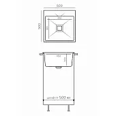 Мойки Tolero мойка кухонная tolero модель blade 500 уголь