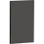 Коллекция Mattelux черный графит, мебельный фасад mattelux