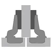 Петли мебельные Hettich (Германия) петля hettich полунакладная 110° slide-on, без доводчика
