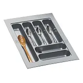 Кухонные органайзеры Hettich кухонный органайзер orgatray 440, гл. 441-520мм, шир. 351-400мм, в базу на 450мм, серый