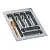 Кухонные органайзеры Hettich кухонный органайзер orgatray 440, гл. 441-520мм, шир. 351-400мм, в базу на 450мм, серый