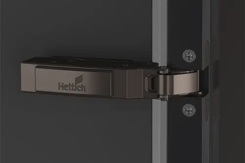 Петли мебельные Hettich Комплекты (Германия) петля hettich sensys накладная 95°, для толстых алюминиевых рам до 32 мм, push to open, черный обсидиан , d3 (евровинты)