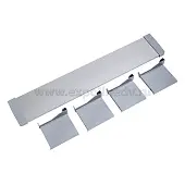 Кухонные органайзеры Hettich кухонный разделитель orgastore 820 для atira, гл. 470мм, в базу на 800мм, серый