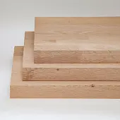 Щит мебельный Дуб щит мебельный 40*800*3,0 сращенный, дуб, сорт ав