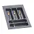 Кухонные органайзеры Hettich кухонный органайзер orgatray 440, гл. 441-520мм, шир. 301-350мм, в базу на 400мм, антрацит