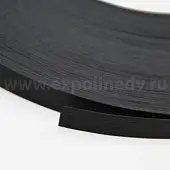 Кромка ПВХ / ABS кромка, черный структурный u999 st19, egger  0,8, 19мм