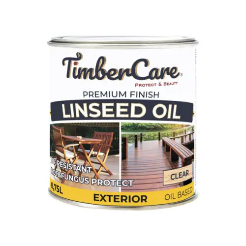 Масла и лаки для дерева TimberCare масло льняное для наружных работ timbercare linseed oil, прозрачный, 0,75л