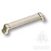Ручки Brass Классика dl019/a ручка мебельная классика, 163мм, античное серебро с белой вставкой