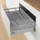 Кухонные органайзеры Hettich поперечный рейлинг orgastore 410 для atira, длина 600мм, серый