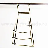 Рейлинги Бронза полка для крышек на рейлинг 215х115х420мм, бронза