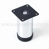 Опоры кухонные опора регулируемая h 80 мм, хром