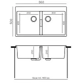 Мойки Tolero мойка кухонная tolero loft модель tl 862 уголь