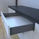 Ящики Samsung Slim комплект ящика samsung slim, c доводчиком, nl-400*121мм, антрацит