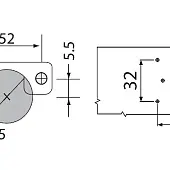 Петли мебельные Samsung IREX (Корея) петля samsung irex угловая 45° с мп