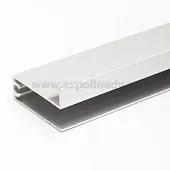 SLIM/FIT пгн профиль гориз. нижний slim/fit 5600мм матовое серебро