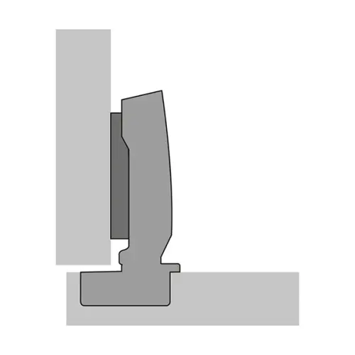 Петли мебельные Hettich (Германия) петля sensys угол 95° (для толстых фасадов до 32 мм) накладная, с доводчиком