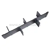 Кухонные органайзеры Hettich кухонный разделитель orgastore 820 для atira, гл. 470мм, в базу на 900мм, антрацит