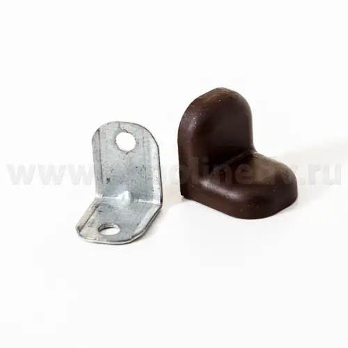 Мебельные уголки уголок крепежный, венге, металл/пластик