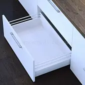 Ящики Matrix Box S выдвижной ящик matrix box s, с доводчиком, nl-400*84мм (2 кругл. рейлинга), белый