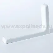 Полкодержатели полкодержатель 237х143х35мм, белый
