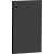 Коллекция Mattelux черный премиум, мебельный фасад mattelux